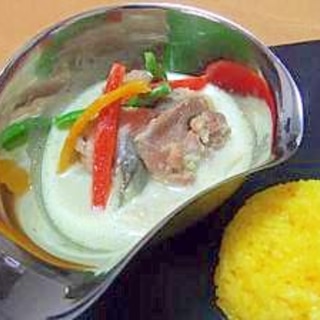 ノンオイル☆白カレー